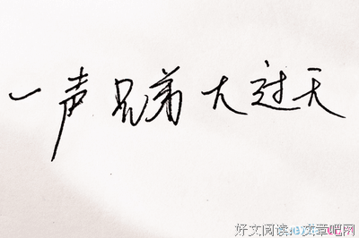 意们只我好词好句