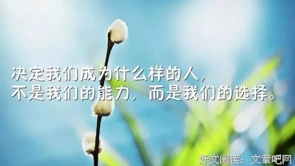 一句自了要后经典的句子