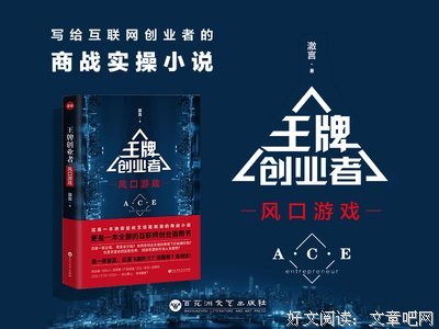 最经典的《田牌创业者：风口游戏》小说书摘