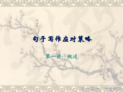 写作句子大全