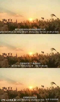 《朝生暮死》的句子