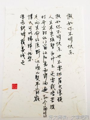 有关你的文字我的文艺的句子