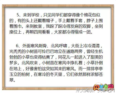 有关作文素材的句子