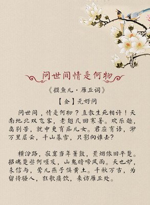 人生若只如初见句子大全