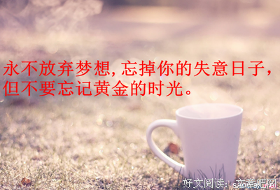 《好好》的句子