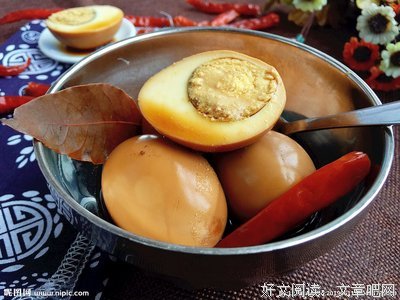 卤蛋的优美句子