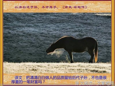 中样题名句欣赏