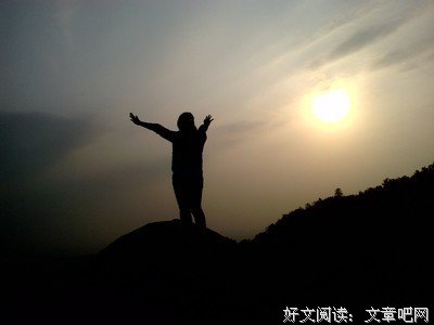 关于一个人的句子