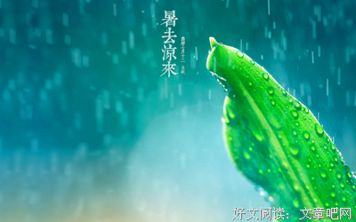 凉爽的名句_关于凉爽的名句