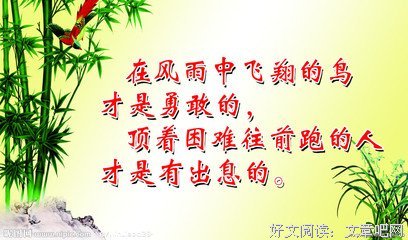 素材名句欣赏