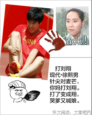 关于刘翔的名言