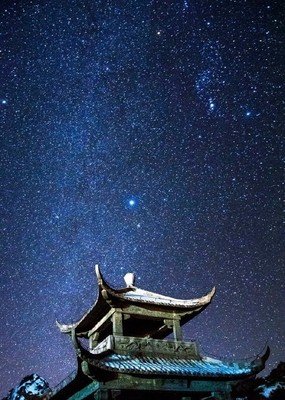 夜空中最亮的星句子大全