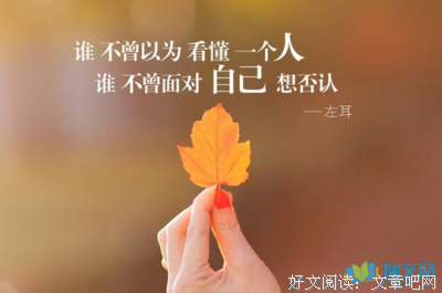 15条关于你夫比的经典语句