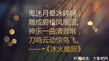 小说摘抄经典的句子