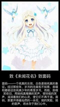 最经典的《未闻花名》经典名句