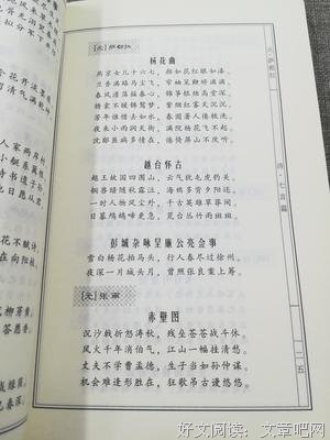 诗词歌赋等