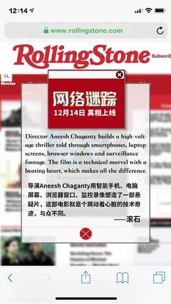 《网络谜踪》的影评大全