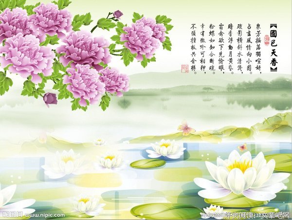 关于国色天香的唯美语录