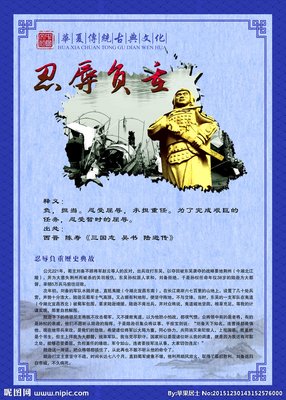 关于忍辱负重的格言