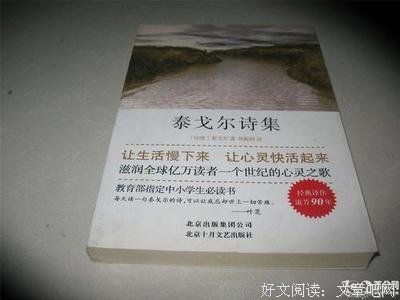 泰戈了觉下作好词好句