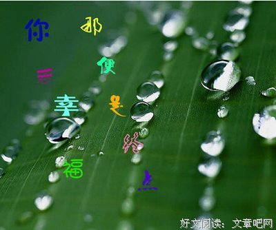 想你的时候有些幸福,幸福得有些难过好词好句