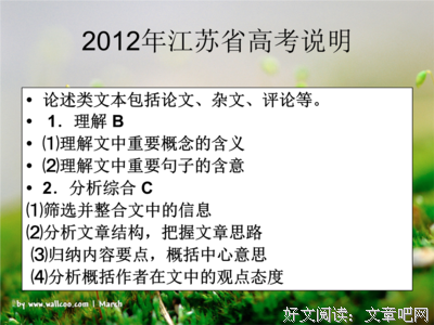 关于杂文的句子