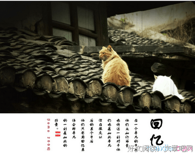 回忆，回不到样地于前好词好句