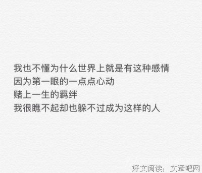 《喜欢》的句子