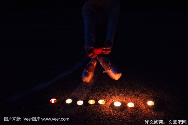 一抹烛光优美的句子