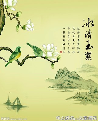 关于冰清玉洁的语句