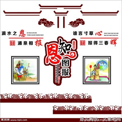 知恩图报的句子