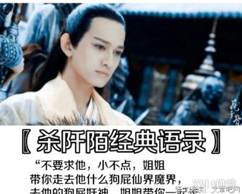 杀阡陌优美的句子