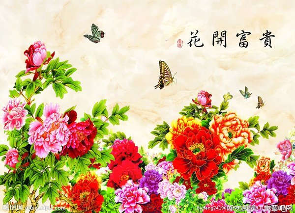 有关花开几度,乱了一后成天浮华的句子