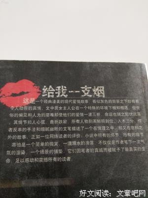 给我一支烟读后感精选