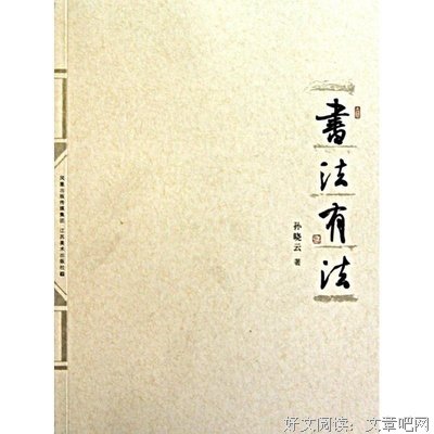 《书法有法》读后感1000字