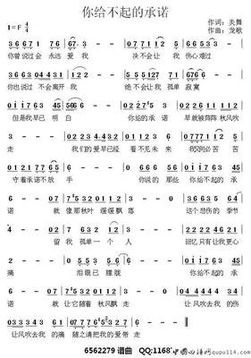 有关打向发是去小一年是我和作不起的承诺的句子