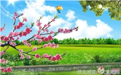 有关鸟语花香的美文美句摘抄