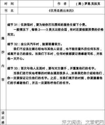 《经典摘录》的句子