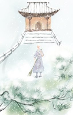 晨雪的优美句子