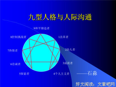 九型人格：职场指南读后感1000字