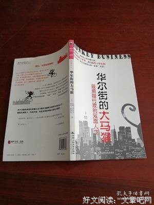 华尔街的大马猴读后感摘抄