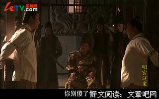 《明宫谜案》经典观后感1000字