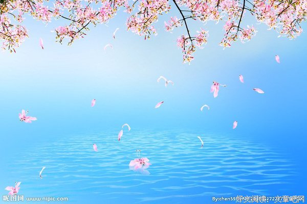 描写落英缤纷的经典句子