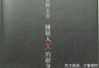 《嫌疑人X的献身》读后感锦集