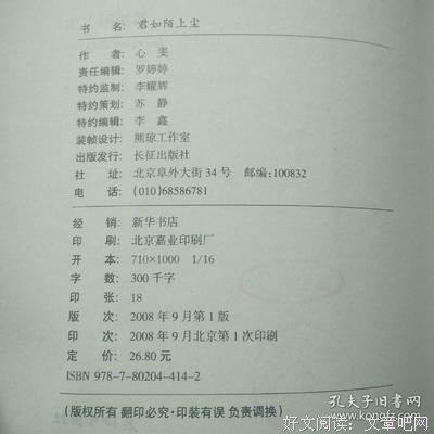 君如陌上尘读后感1000字