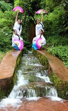 小河淌水句子