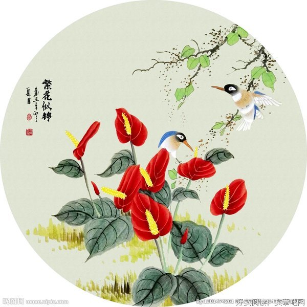 关于繁花似锦的优美句子