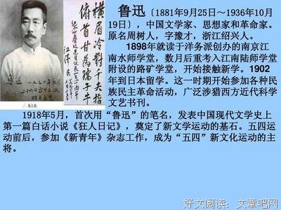 胡适与鲁迅经典读后感有感