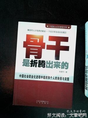 骨干是折腾出来的读后感精选