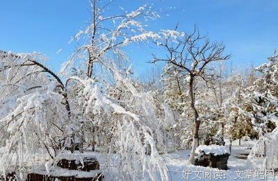 描写冰天雪地的语句摘抄